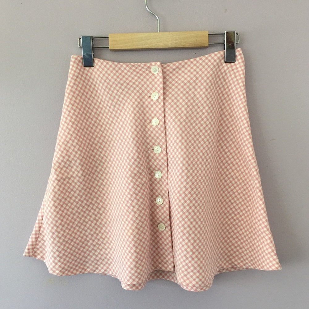 Vintage pink le chateau skirt